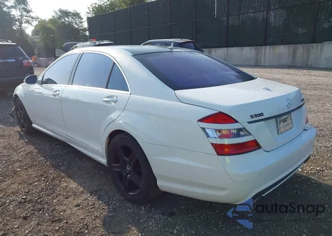 2007 Mercedes-Benz S 550 from USA, damaged, VIN WDDNG71X07A080688